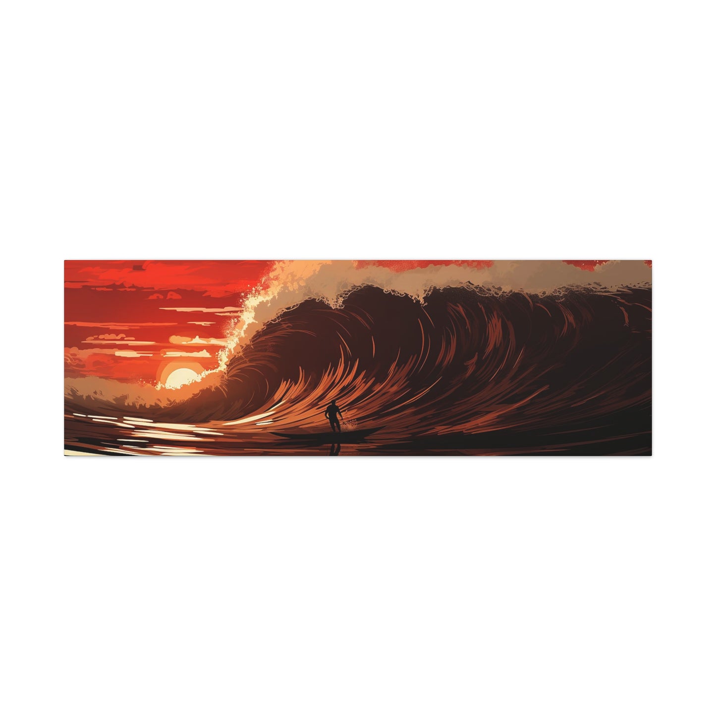 Polynesian Sunset Ride Canvas Gallery Wraps