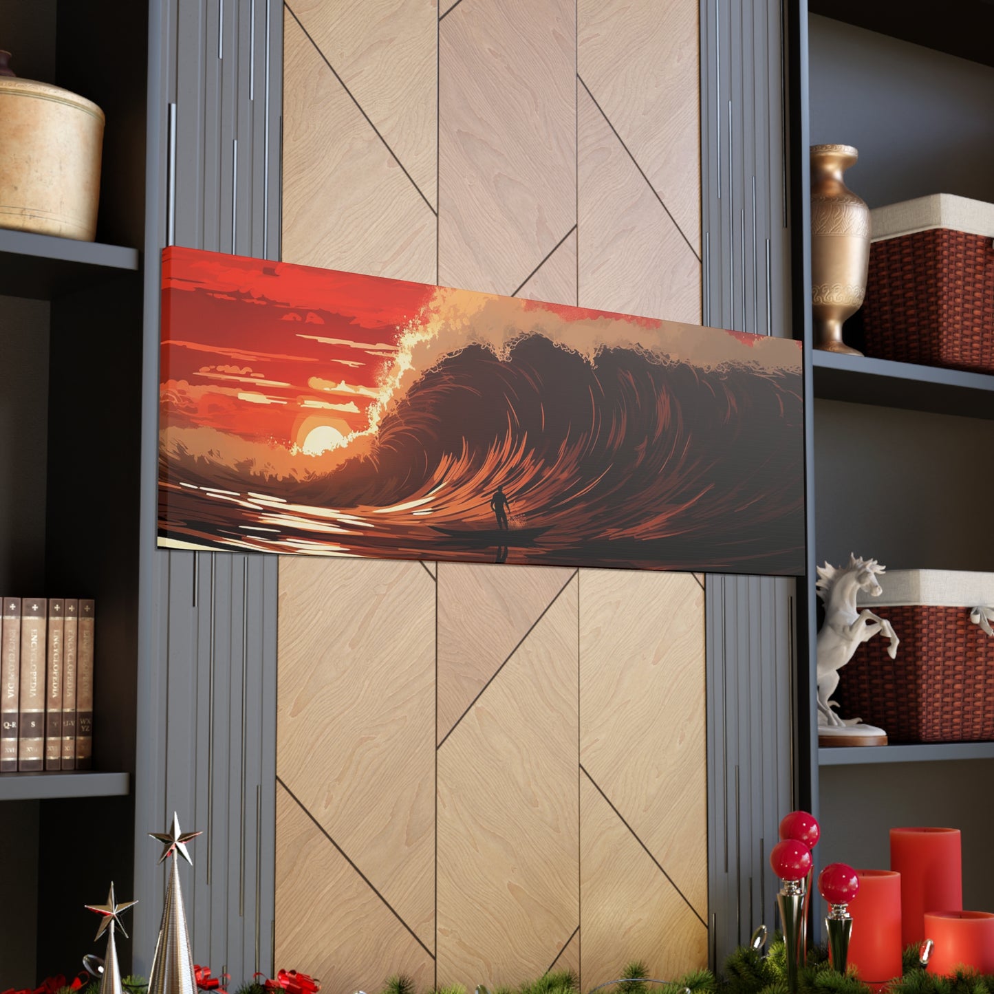 Polynesian Sunset Ride Canvas Gallery Wraps
