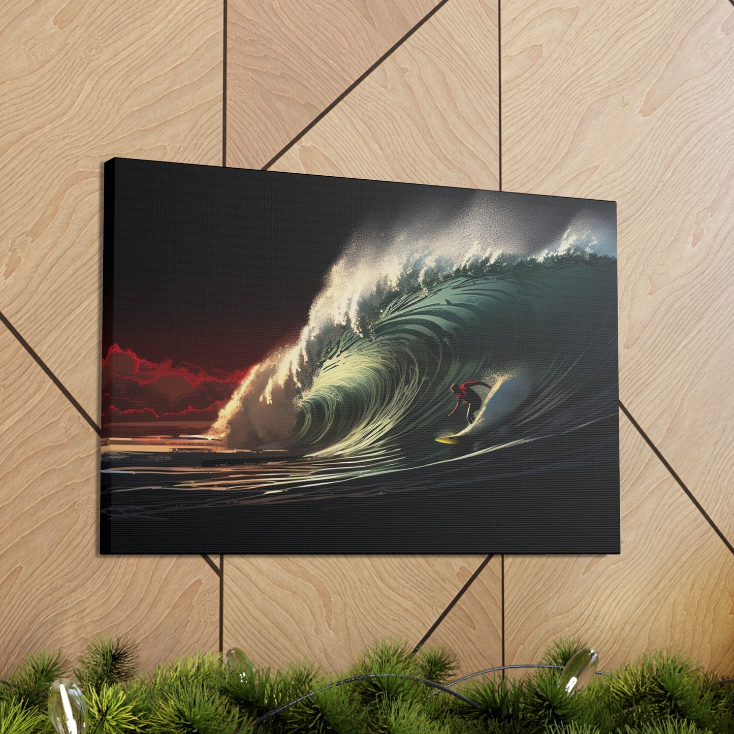 Last Pacific Tide Canvas Gallery Wraps