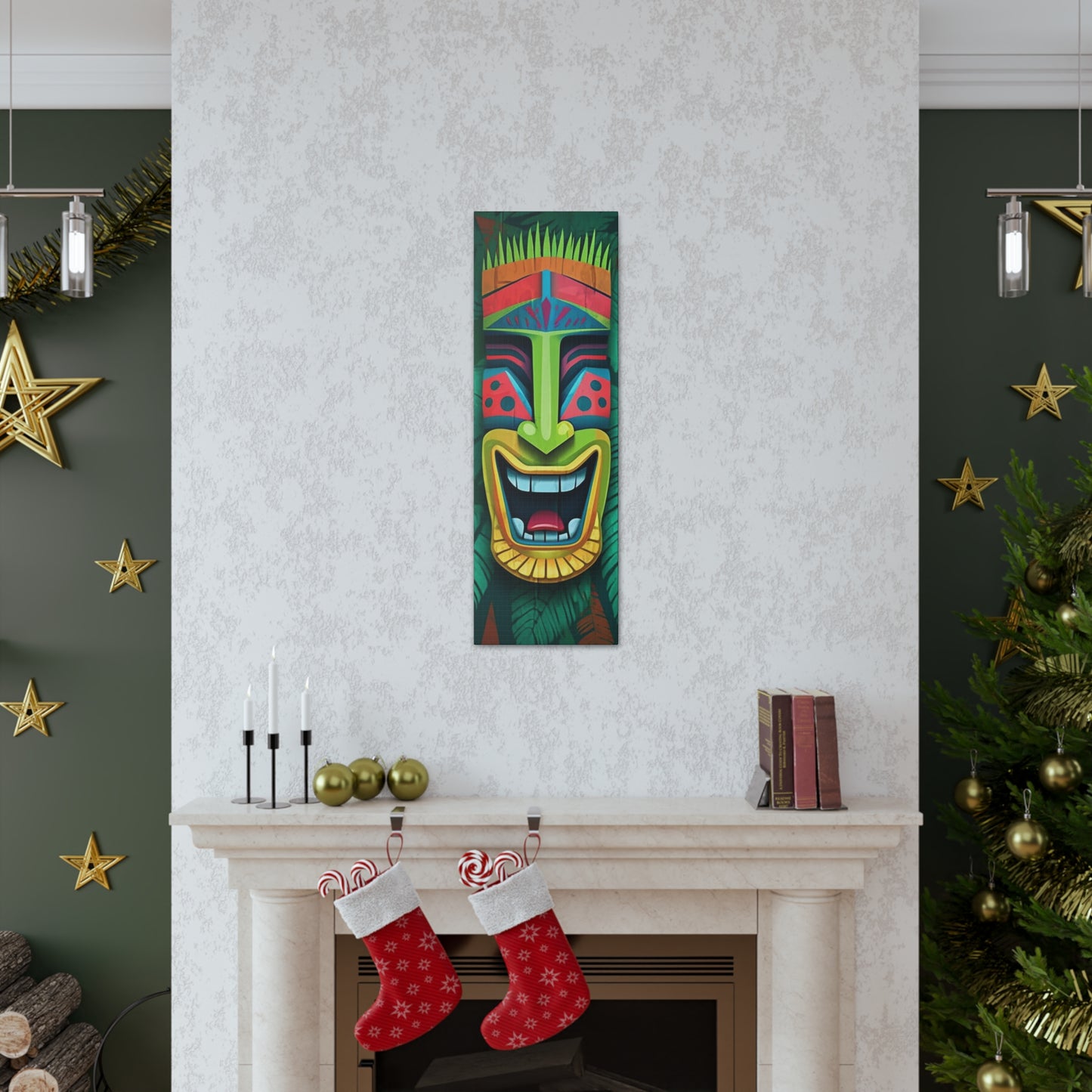 Tiki Totem #2 Canvas Gallery Wraps