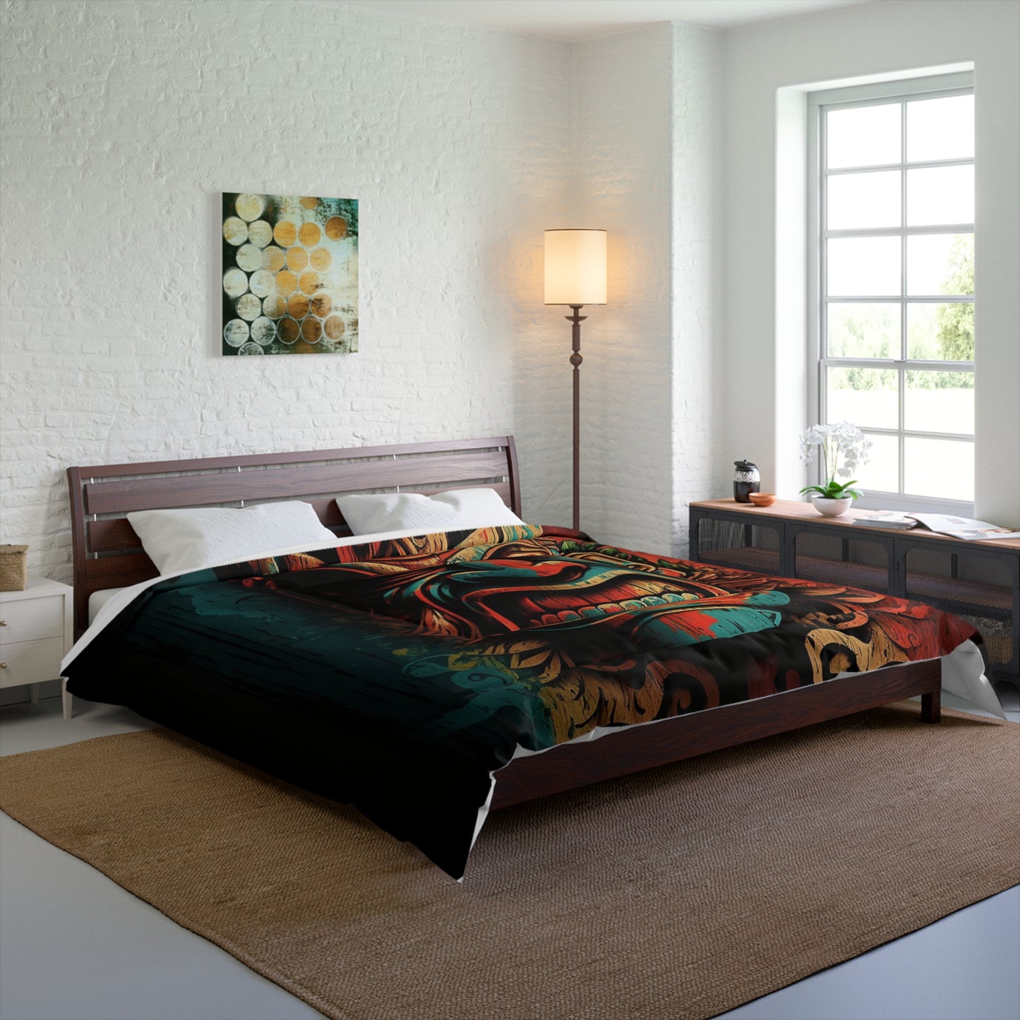 Angry Tiki Comforter