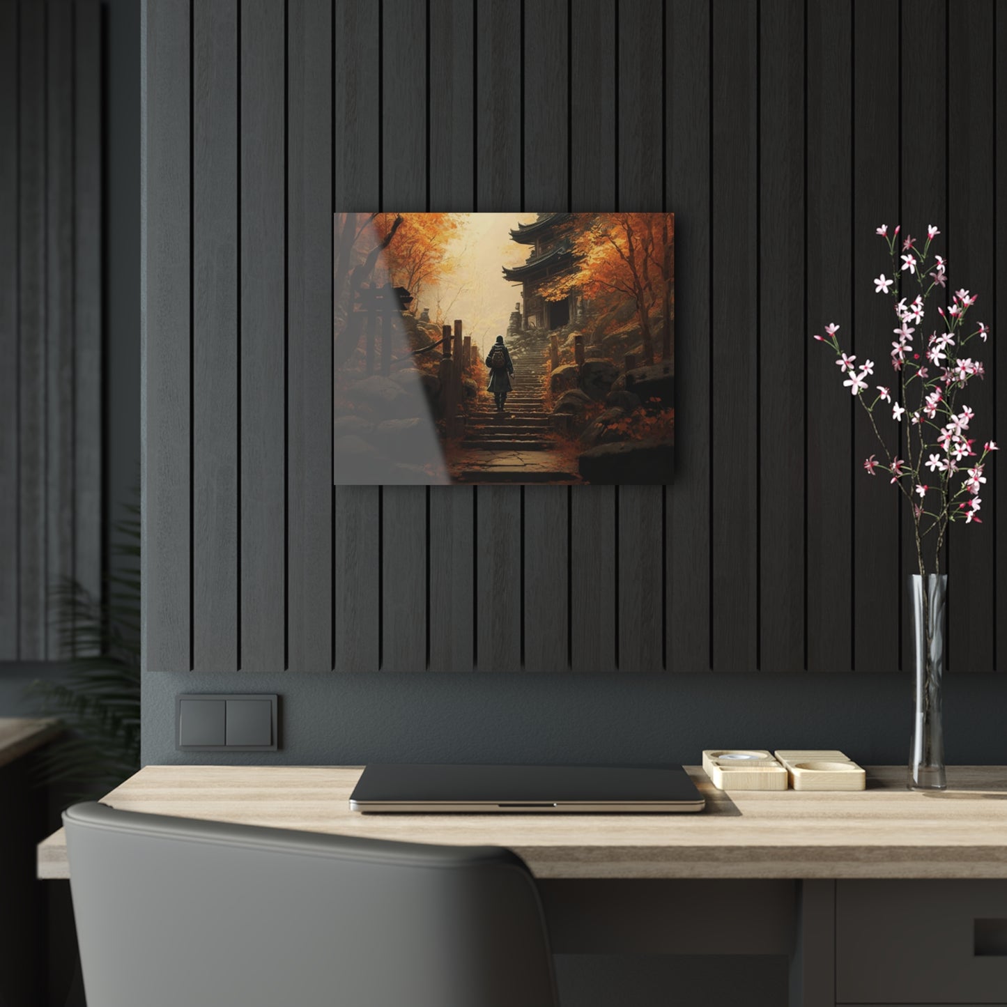 Autumn Temple Acrylic Prints