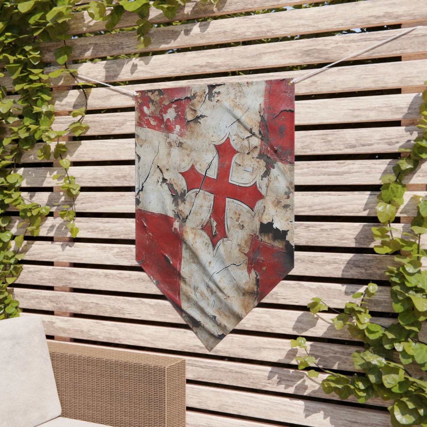 Templar Flag Pennant Banner