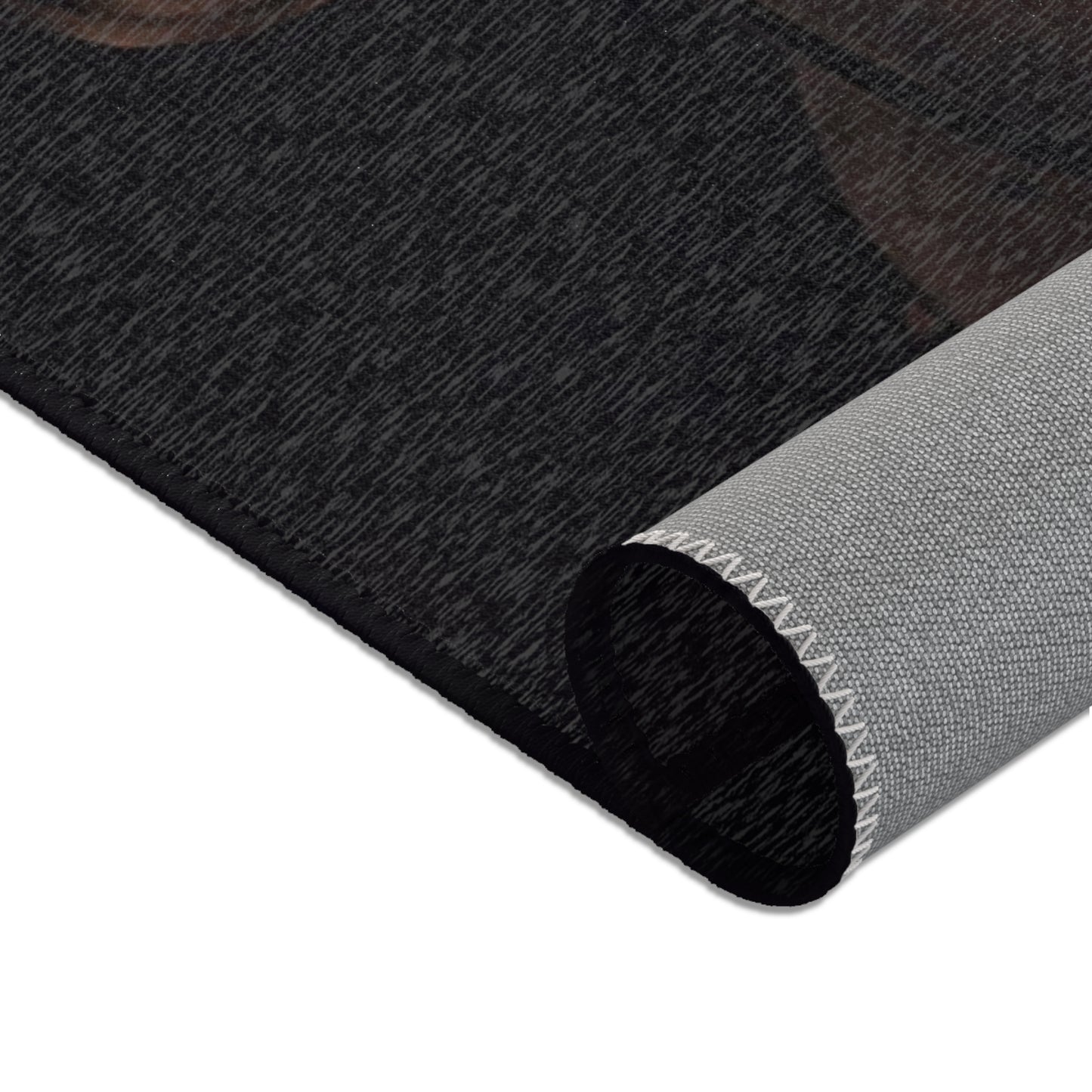 Knight on White Mount Area Rug