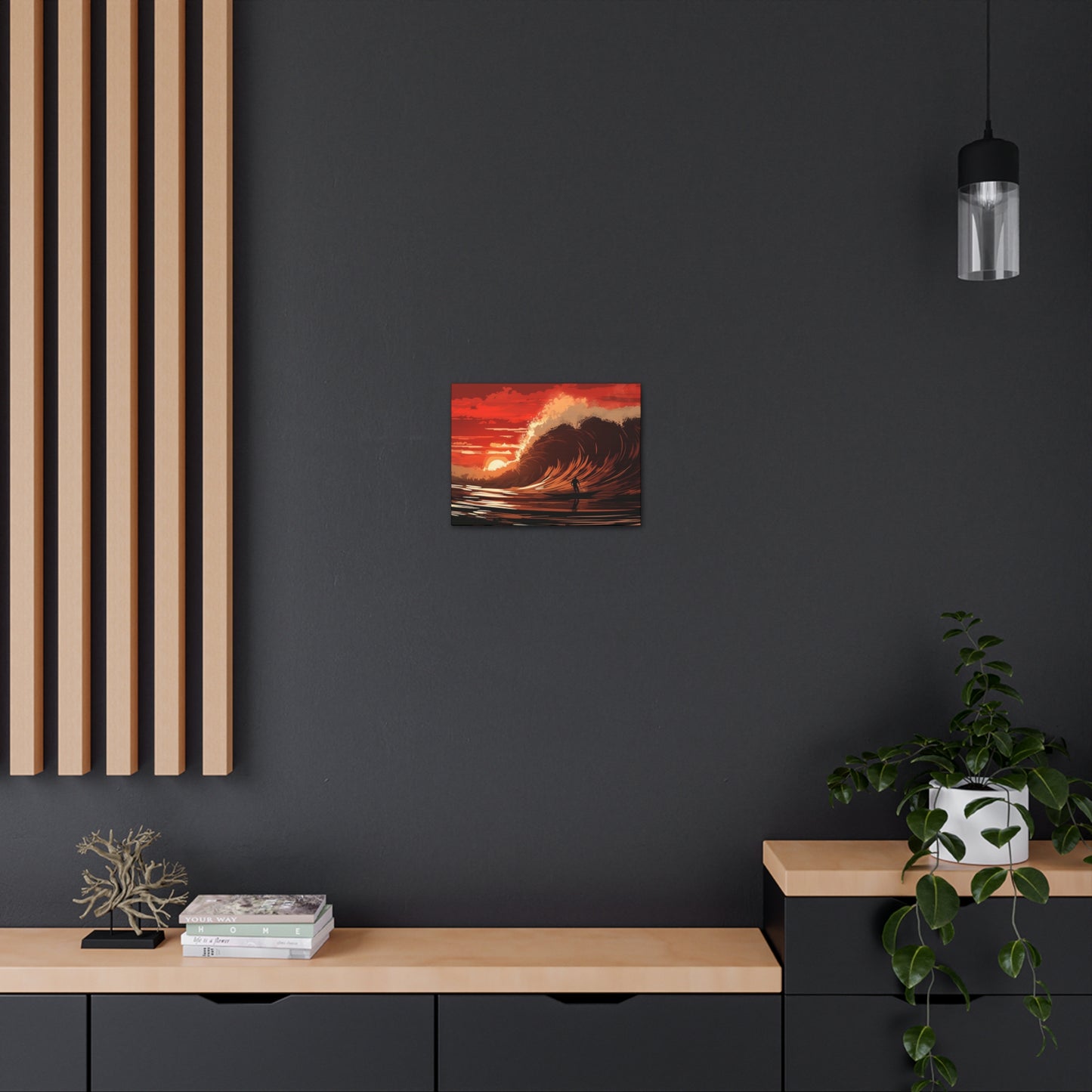 Polynesian Sunset Ride Canvas Gallery Wraps