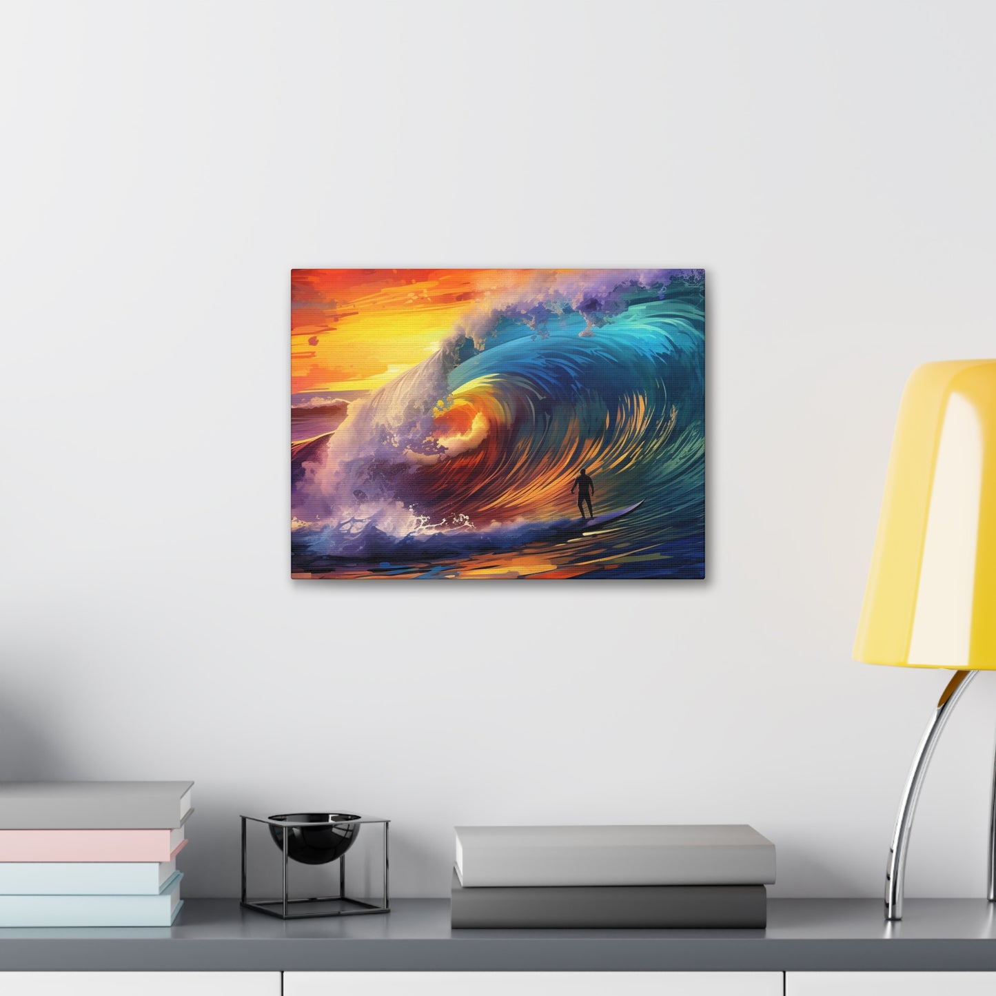 Polynesian Wave Canvas Gallery Wraps