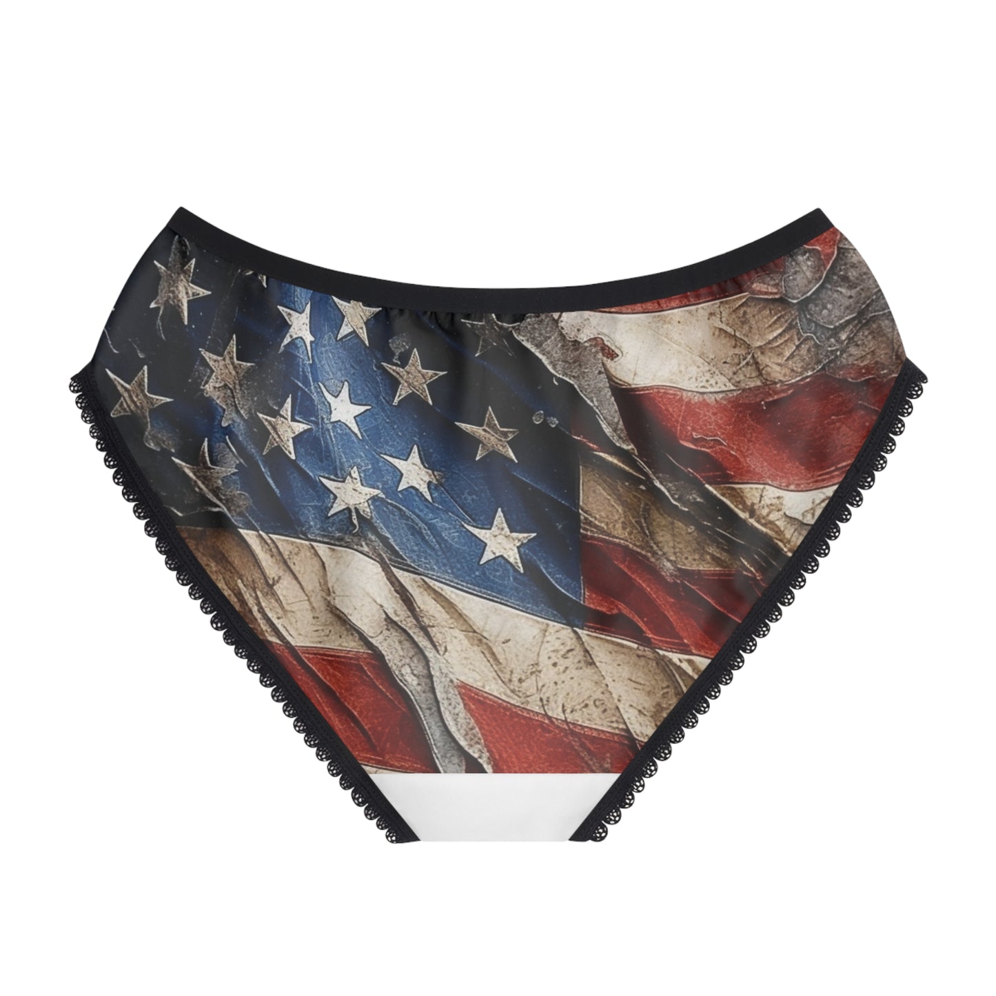 Distressed American Flag Women's Briefs
