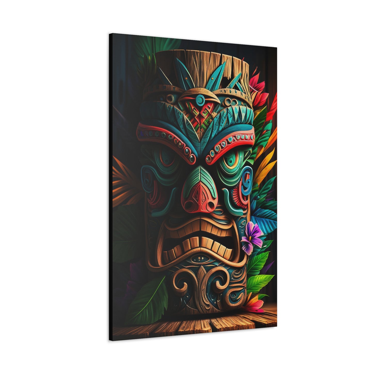 Tiki Idol Canvas Gallery Wraps