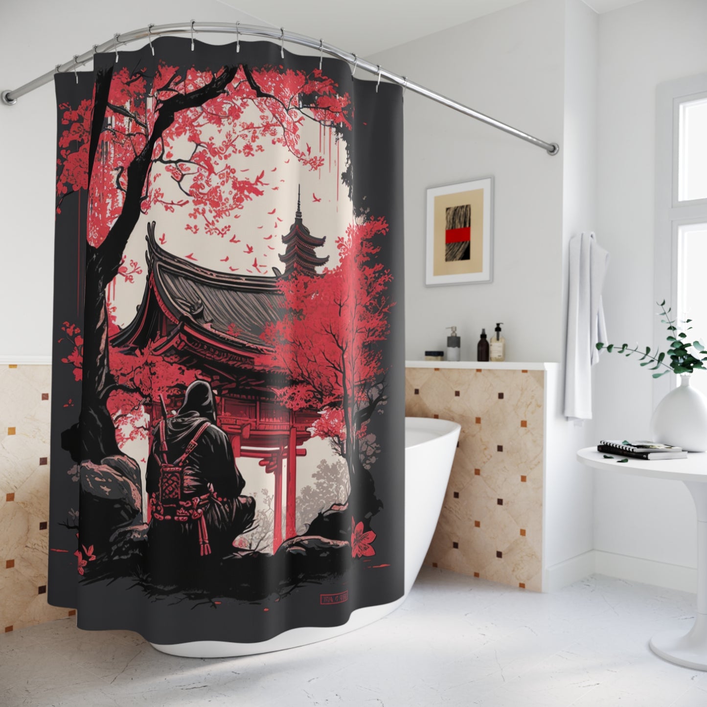 Meditation Shower Curtains