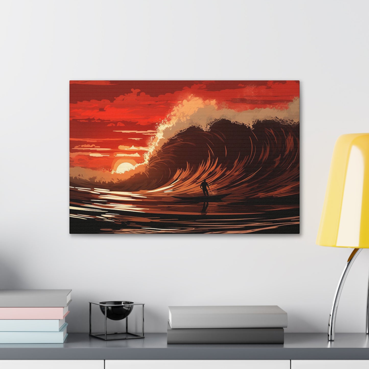 Polynesian Sunset Ride Canvas Gallery Wraps