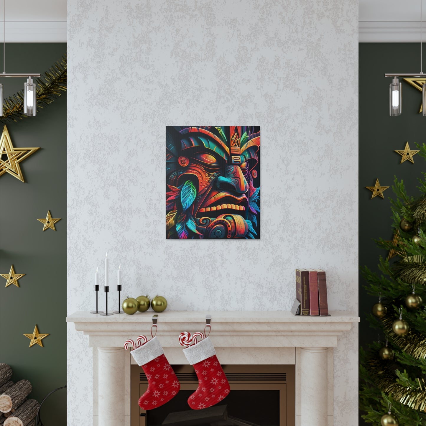 Stoic Tiki Canvas Gallery Wraps