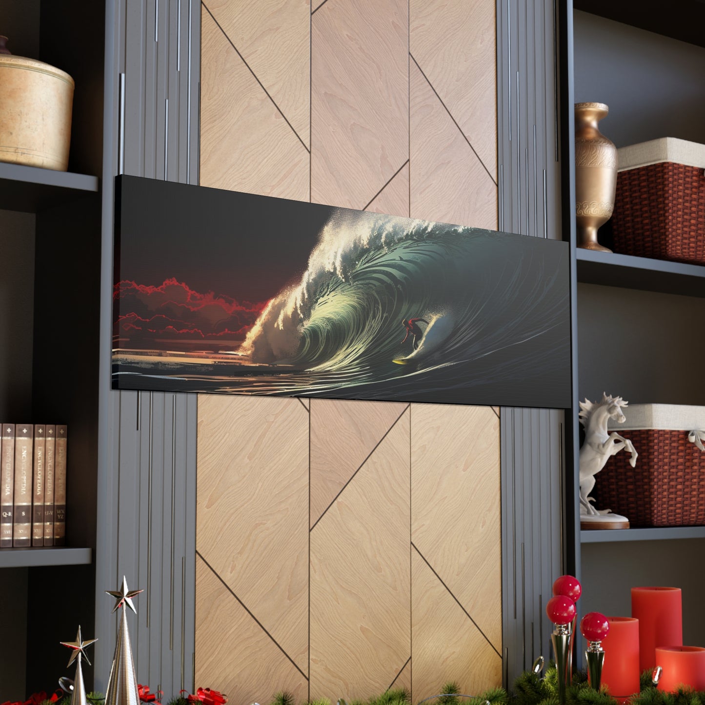 Last Pacific Tide Canvas Gallery Wraps