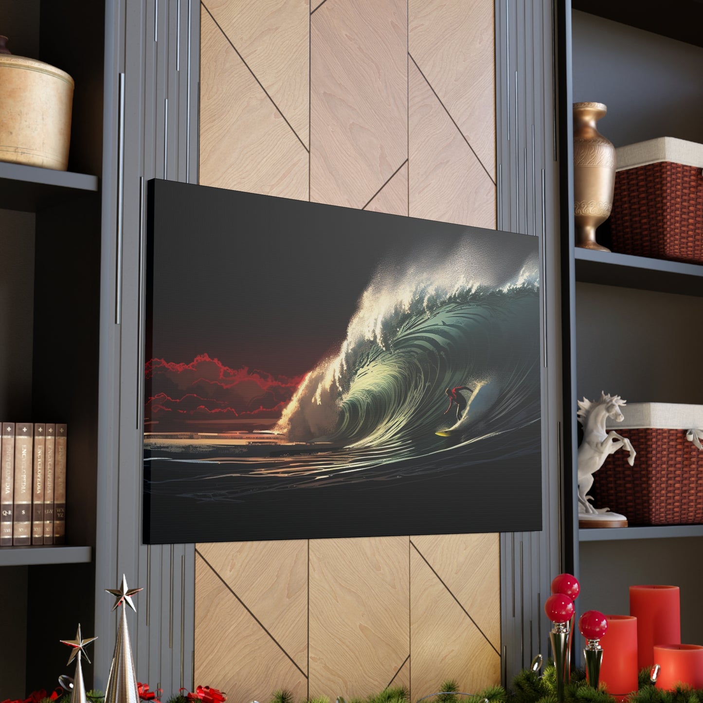 Last Pacific Tide Canvas Gallery Wraps