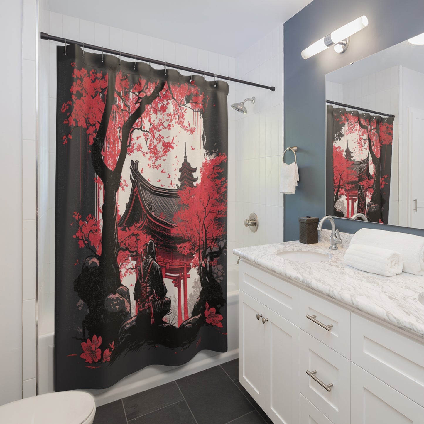 Meditation Shower Curtains