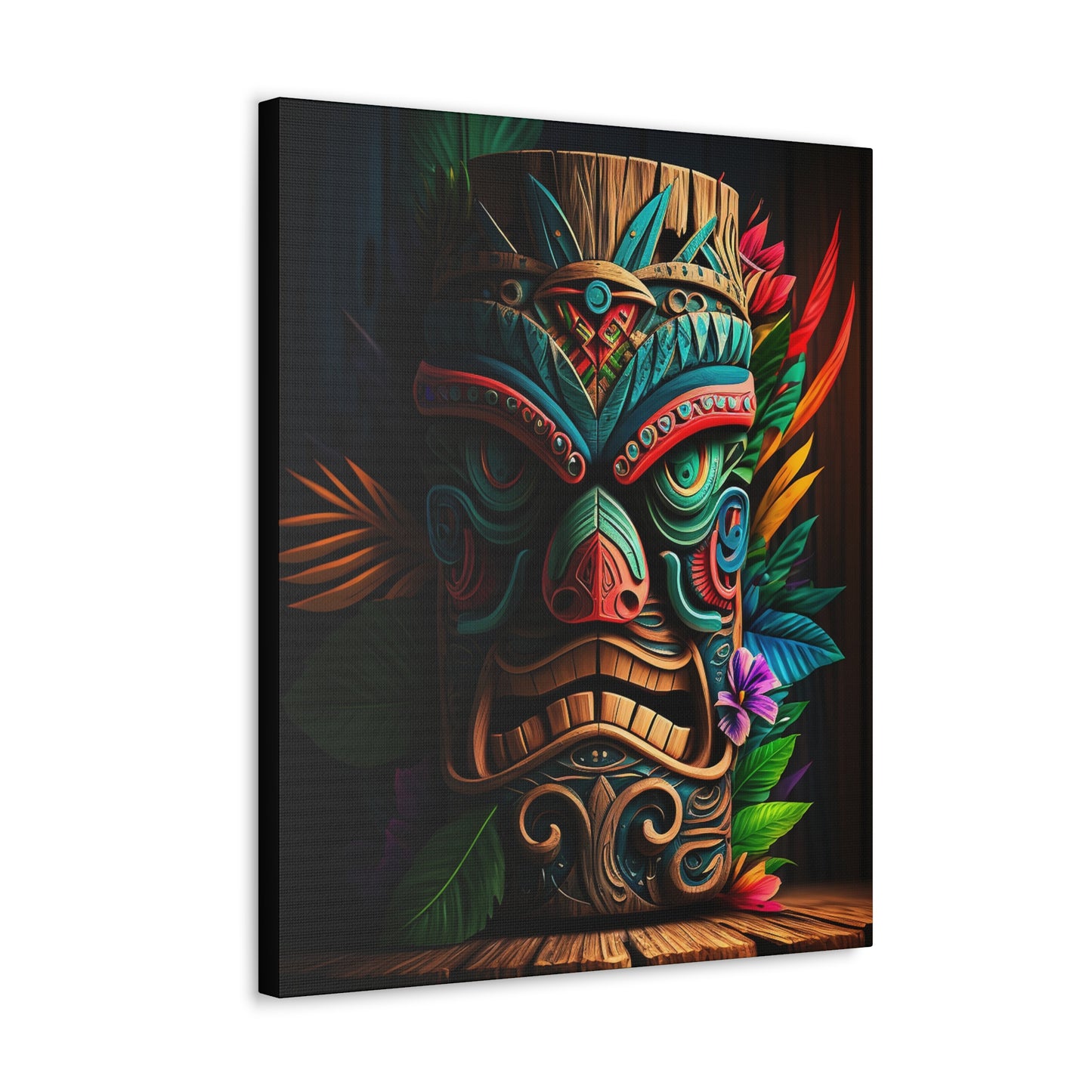 Tiki Idol Canvas Gallery Wraps