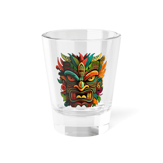 Horn Tiki Shot Glass, 1.5oz