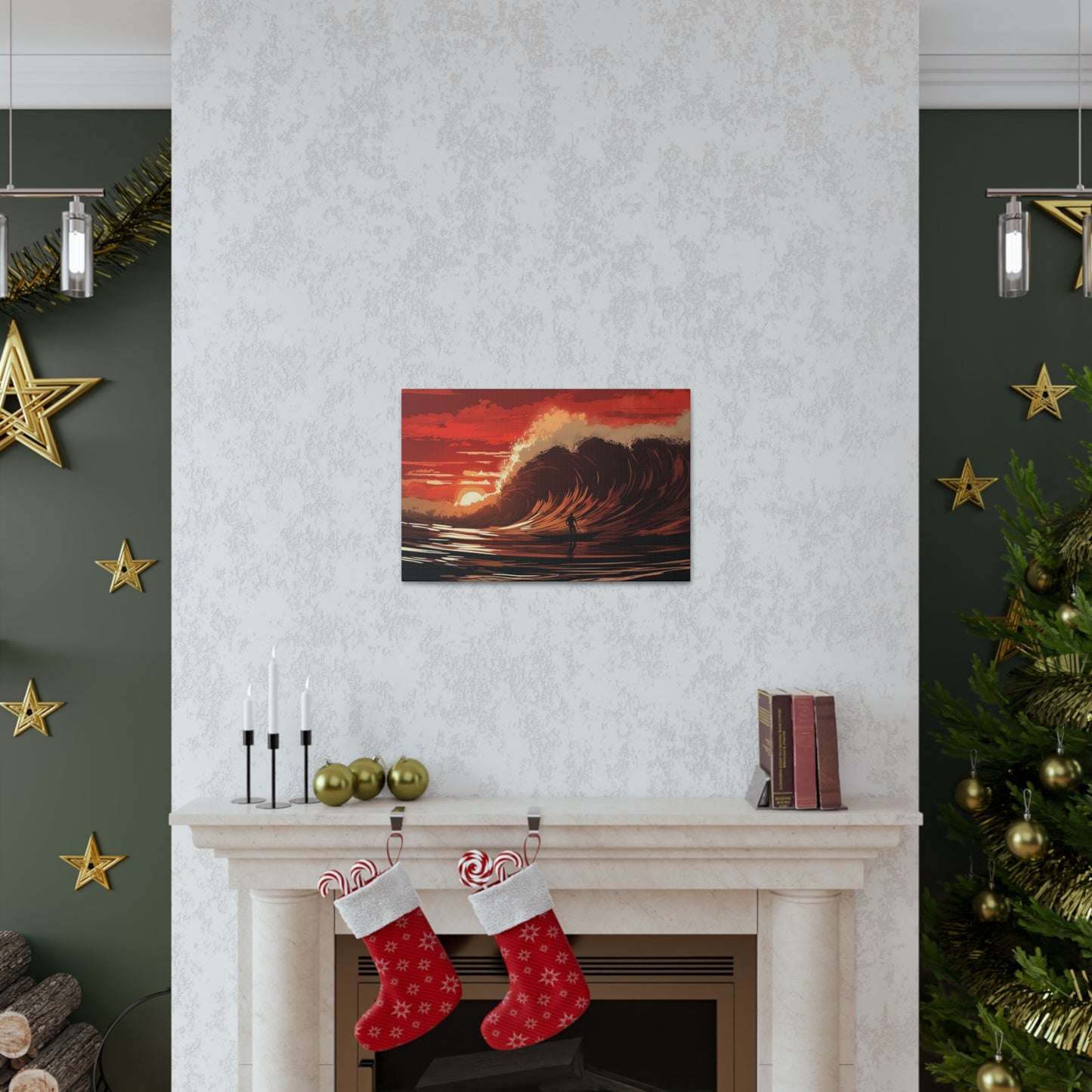 Polynesian Sunset Ride Canvas Gallery Wraps