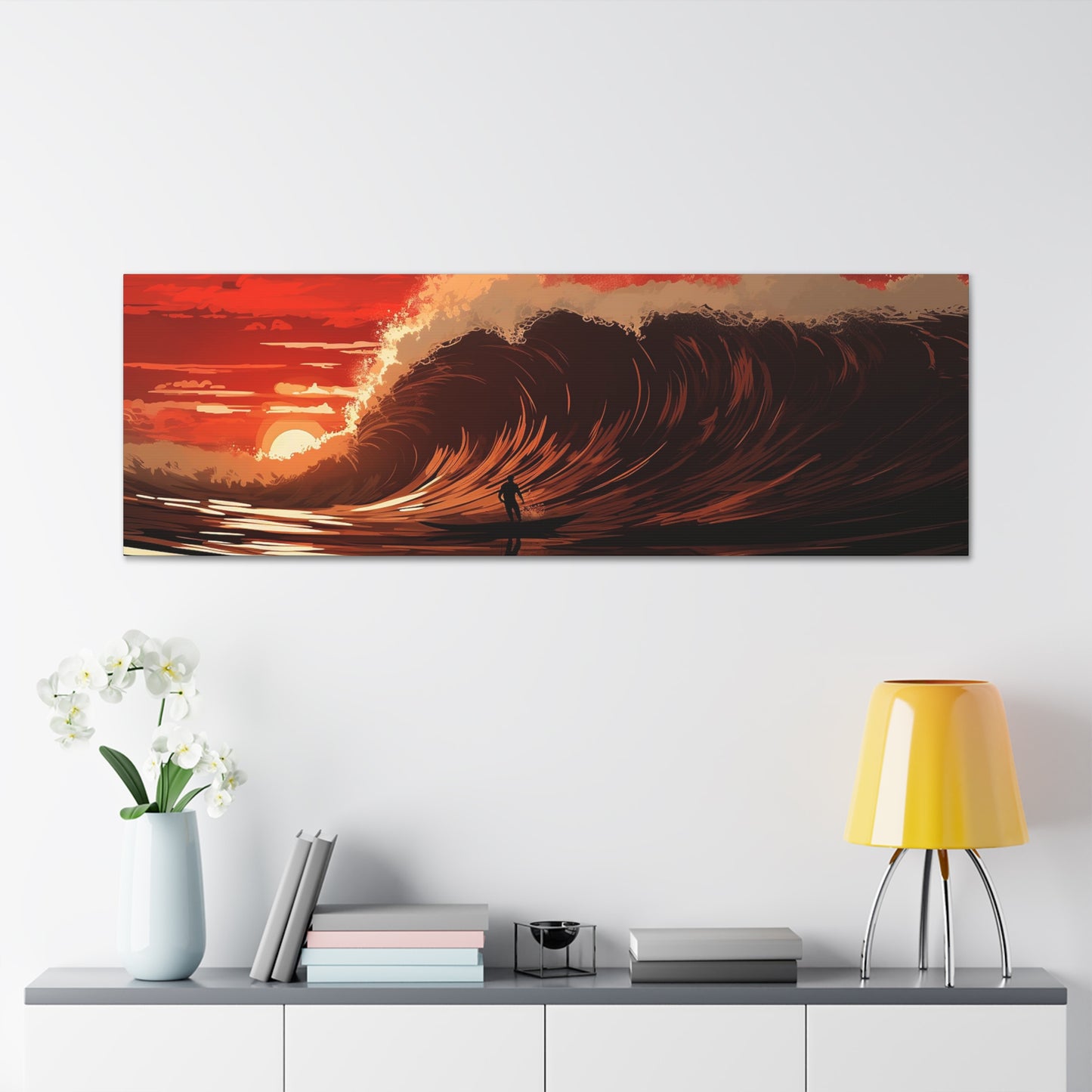 Polynesian Sunset Ride Canvas Gallery Wraps