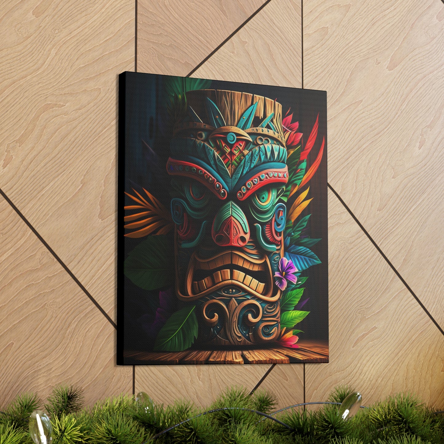 Tiki Idol Canvas Gallery Wraps