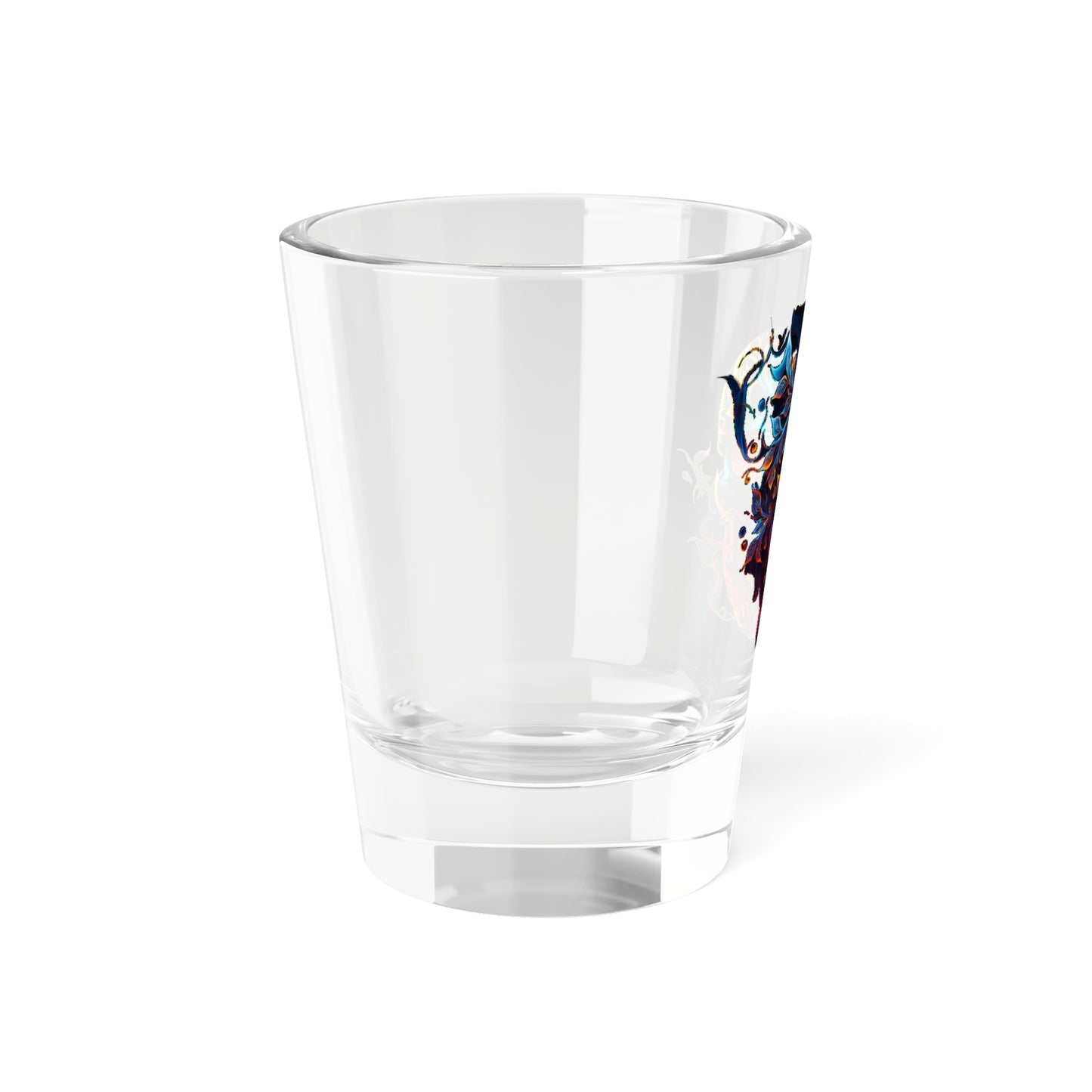 Eternal Flame Sugar Skull Shot Glass, 1.5oz