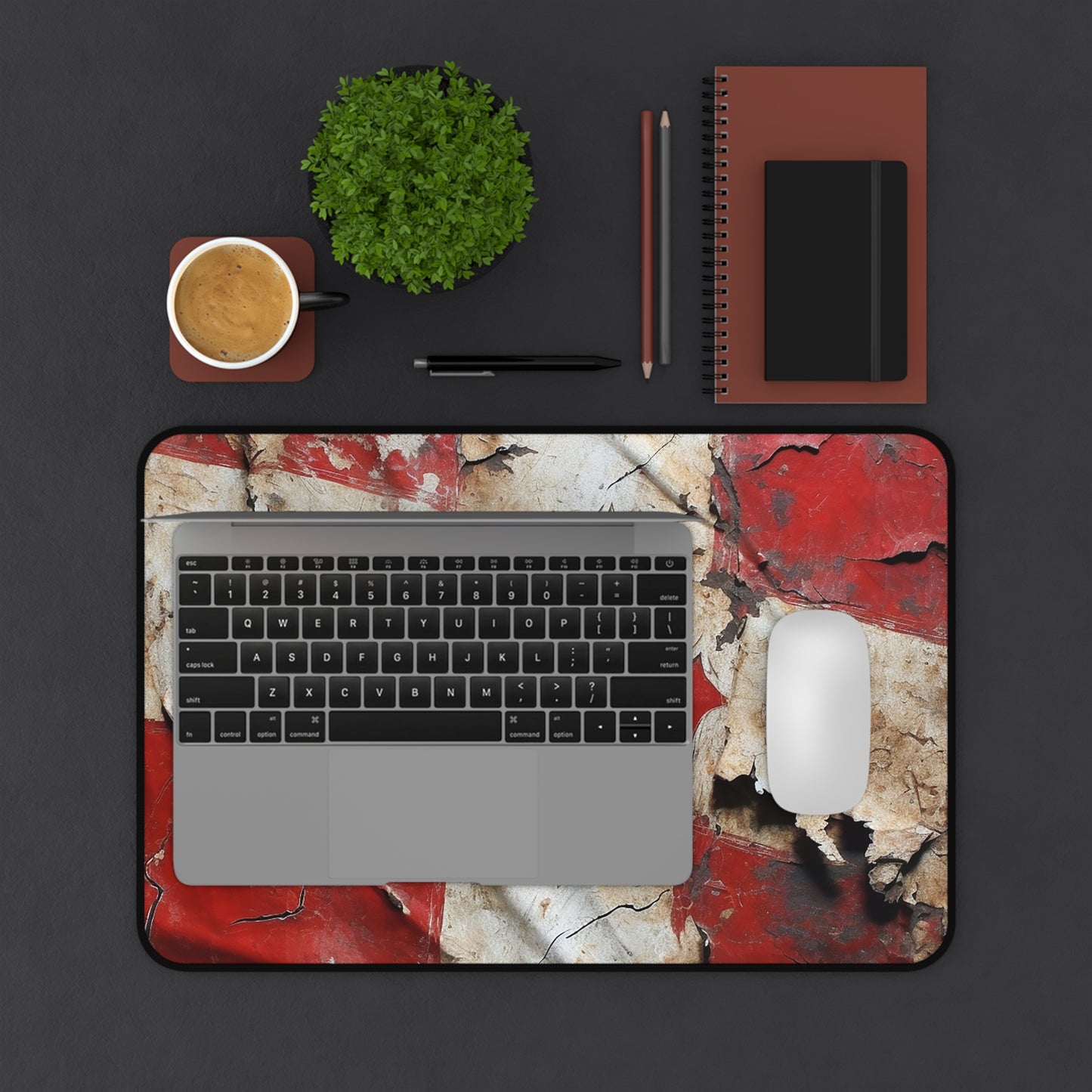 Templar Flag Desk Mat