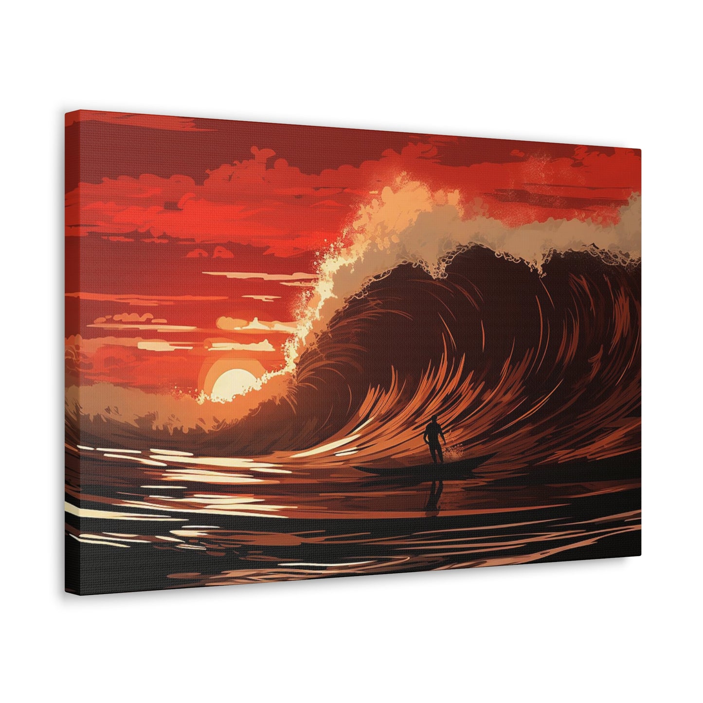 Polynesian Sunset Ride Canvas Gallery Wraps