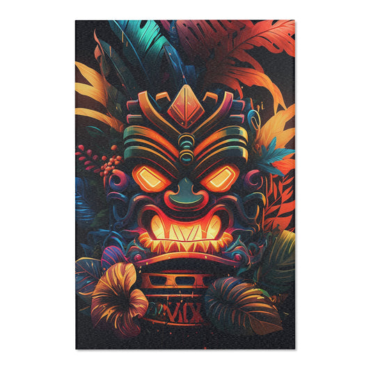 Fire Tiki Area Rugs