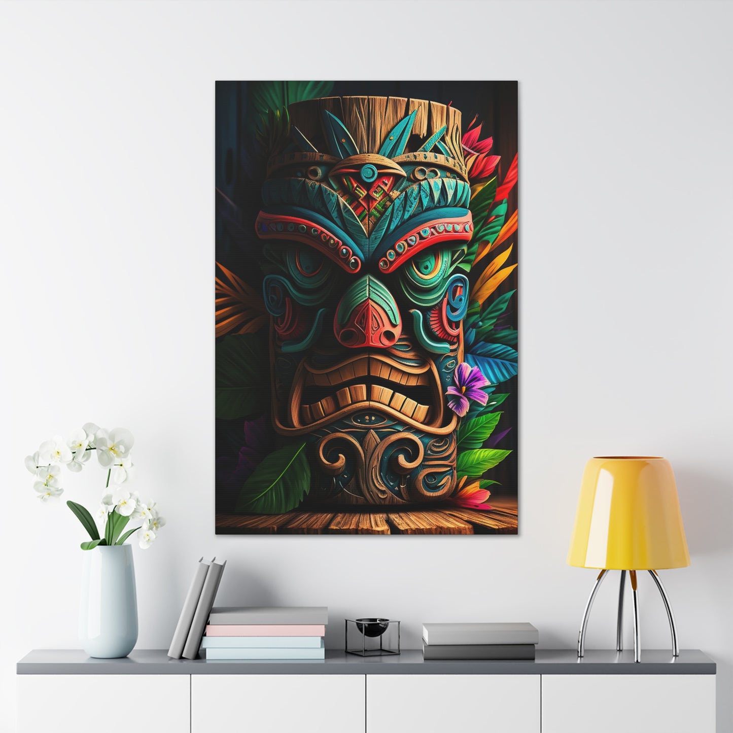 Tiki Idol Canvas Gallery Wraps