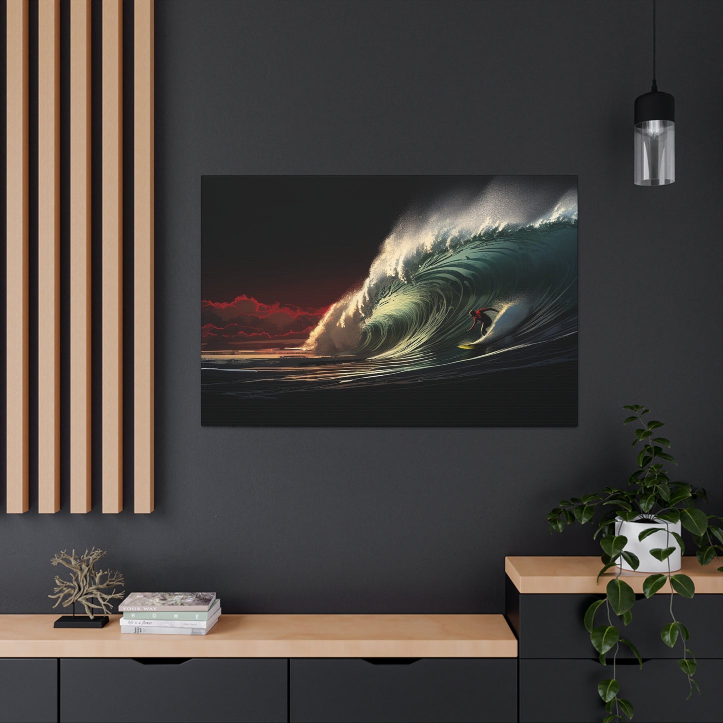 Last Pacific Tide Canvas Gallery Wraps