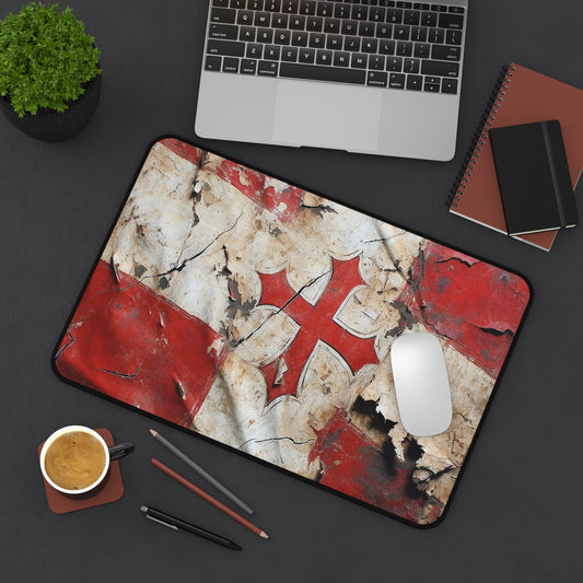 Templar Flag Desk Mat