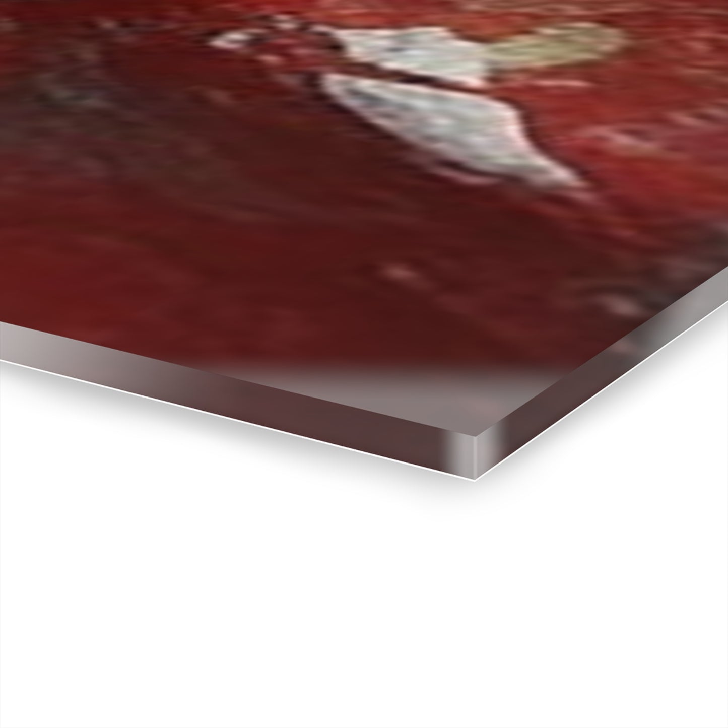Tattered Templar Flag Acrylic Prints (Triptych)