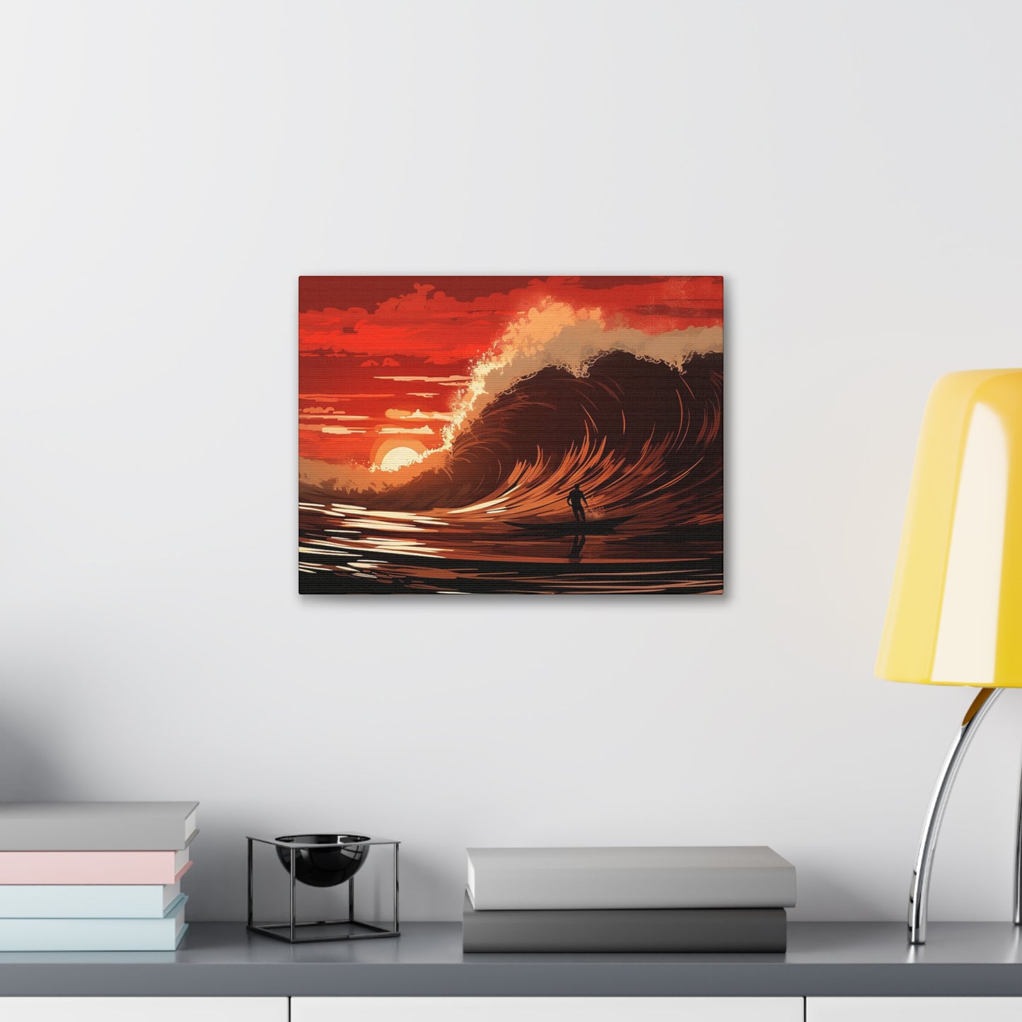 Polynesian Sunset Ride Canvas Gallery Wraps