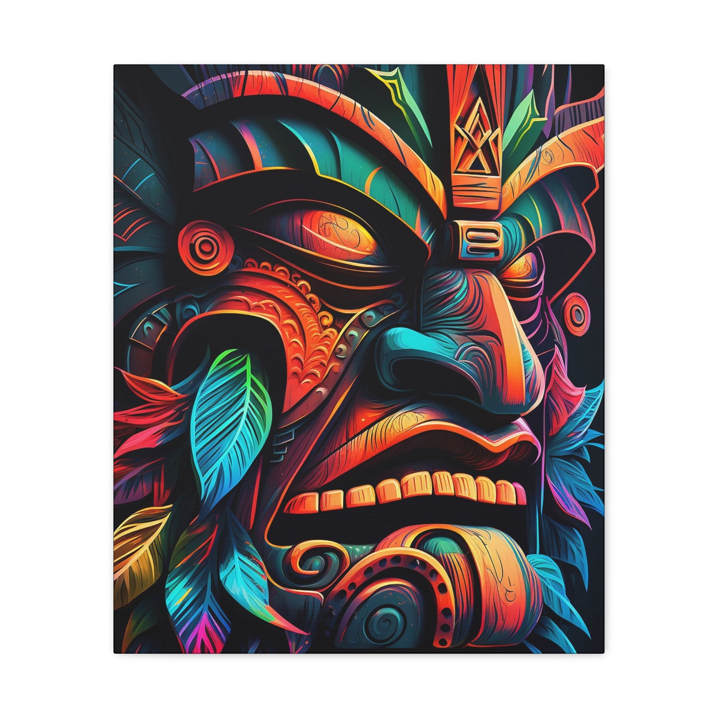 Stoic Tiki Canvas Gallery Wraps