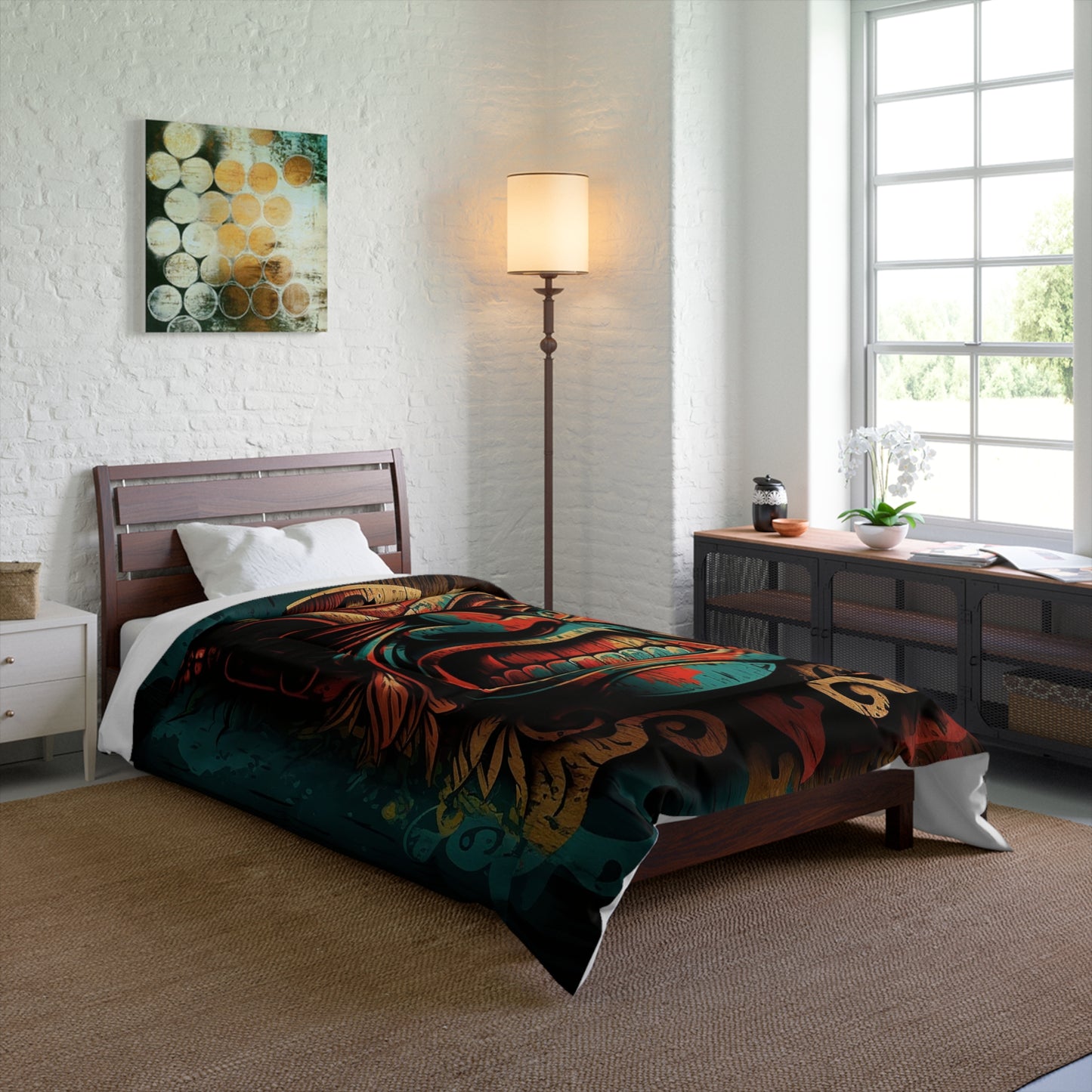 Angry Tiki Comforter