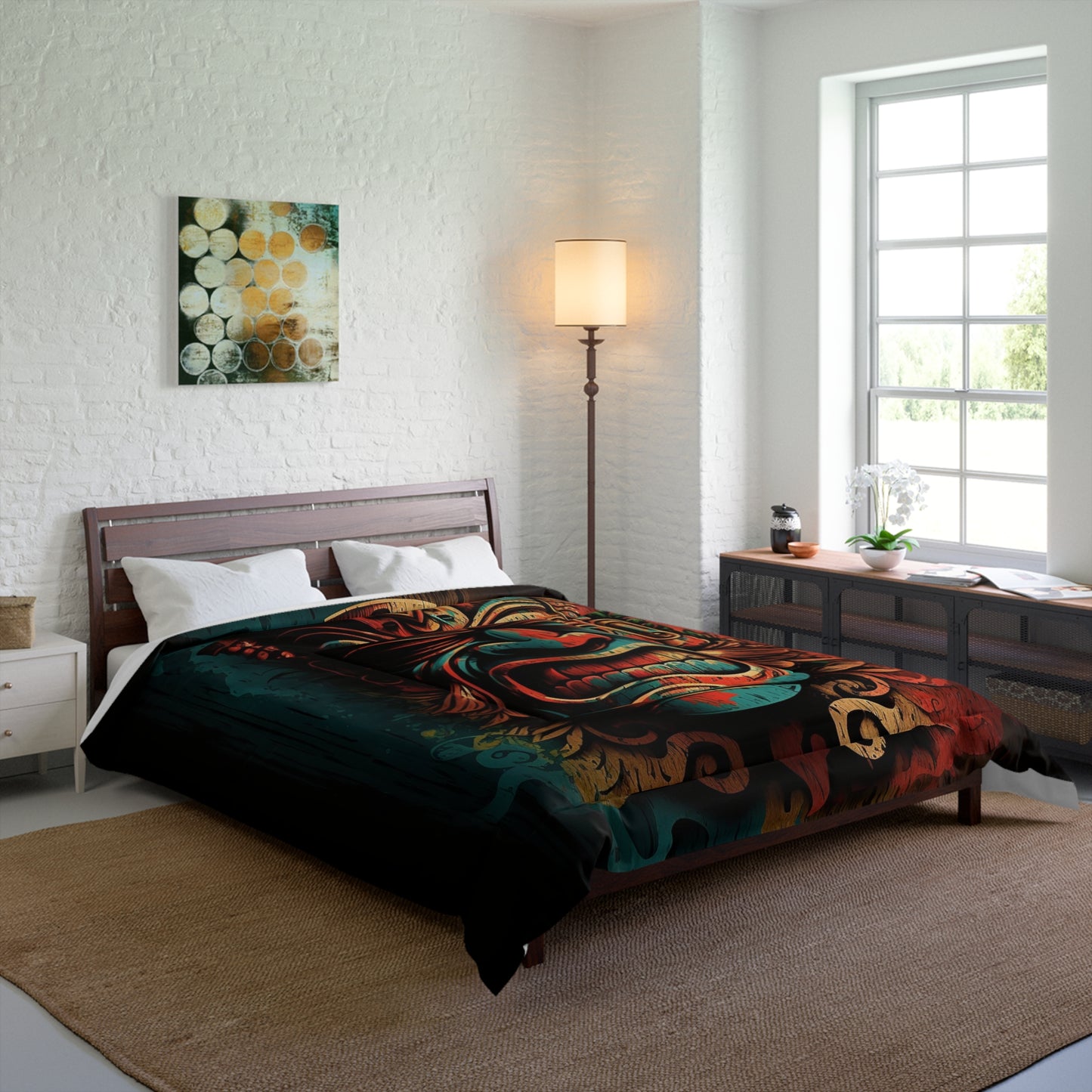 Angry Tiki Comforter