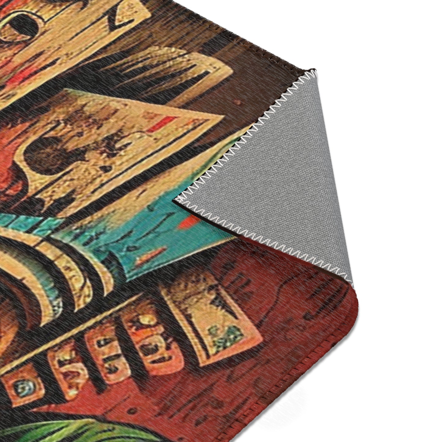 Angry Tiki Area Rugs