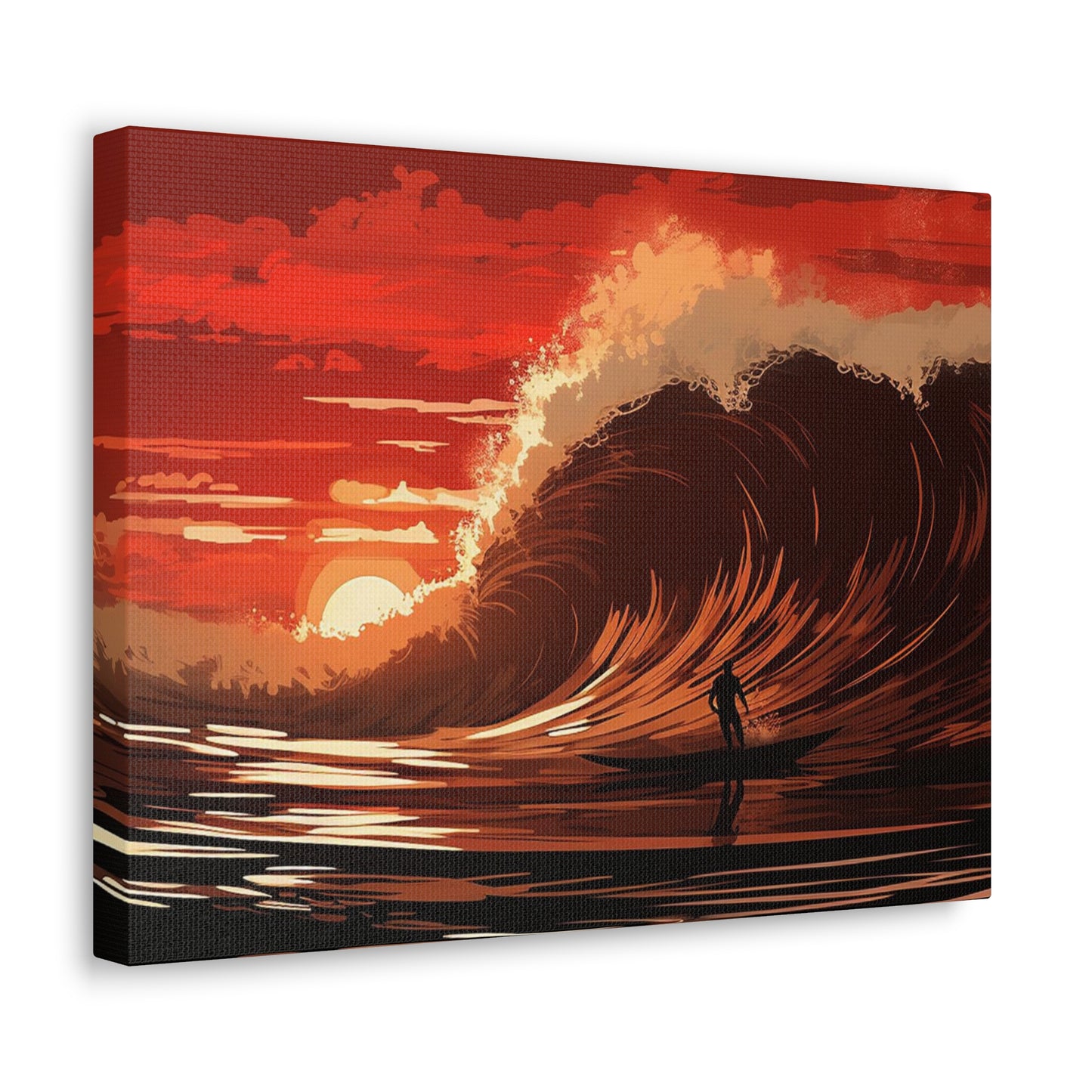 Polynesian Sunset Ride Canvas Gallery Wraps