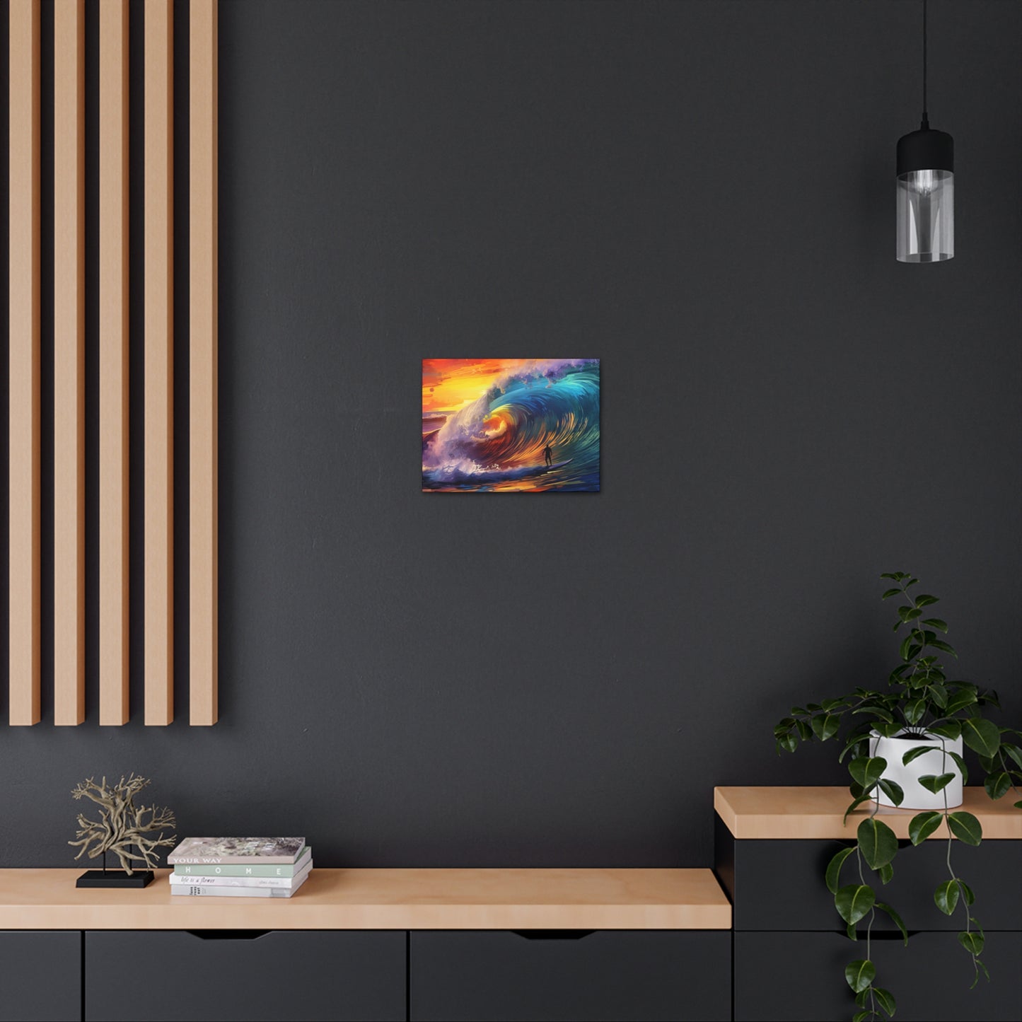 Polynesian Wave Canvas Gallery Wraps