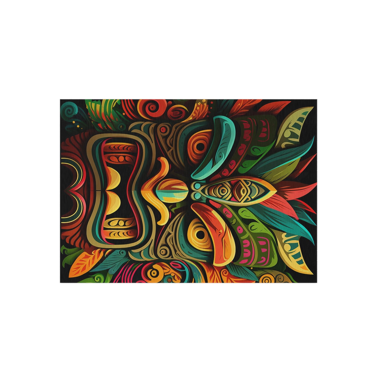 Horn Tiki Outdoor Rug
