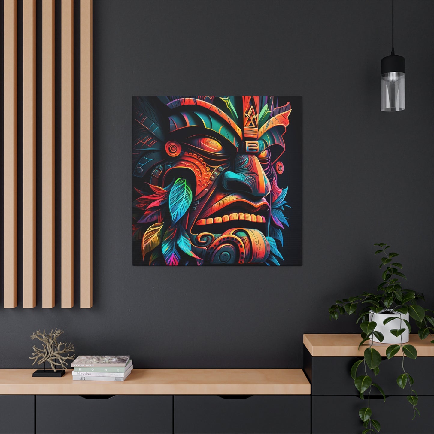 Stoic Tiki Canvas Gallery Wraps