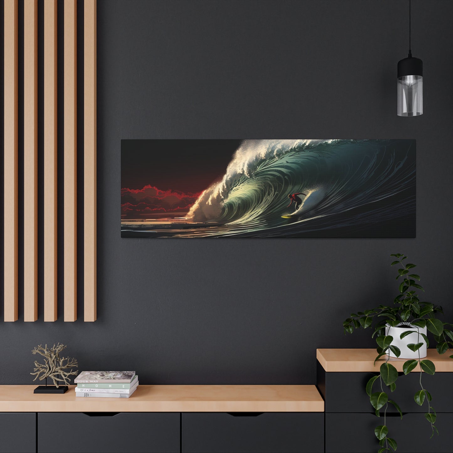Last Pacific Tide Canvas Gallery Wraps