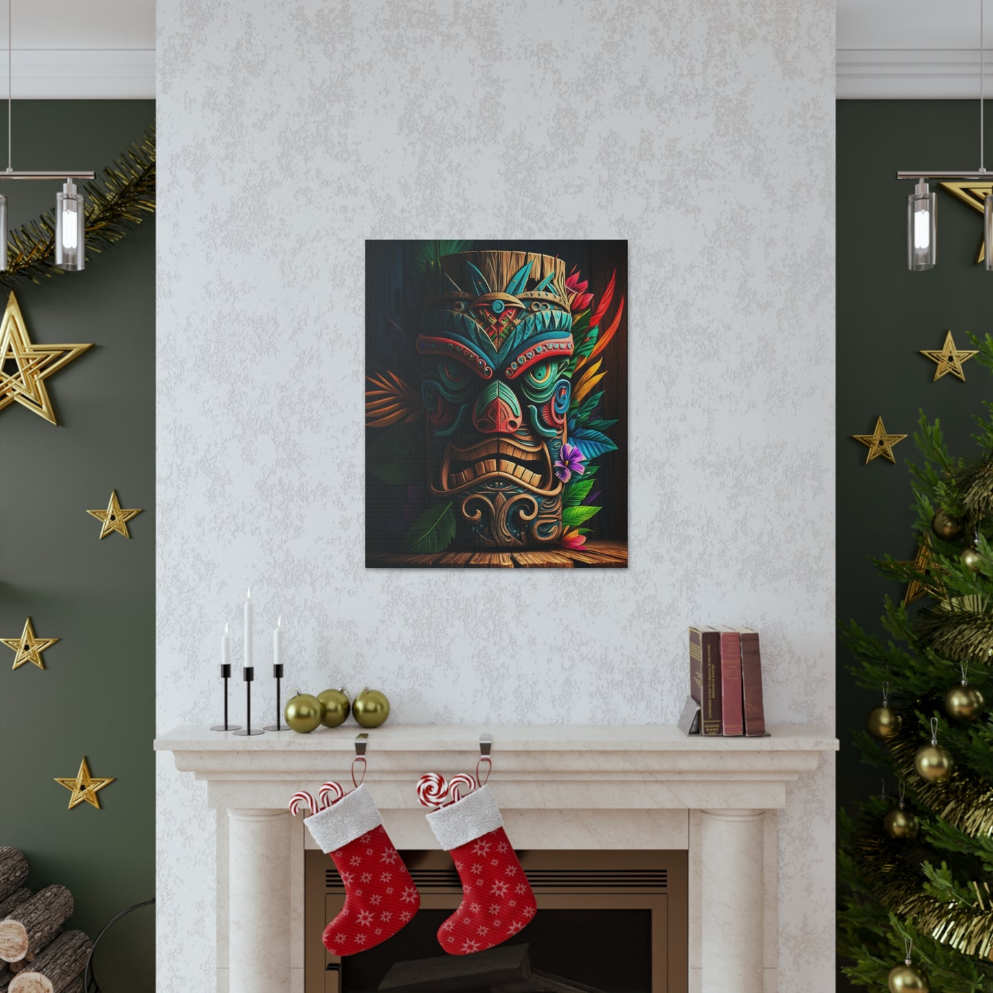 Tiki Idol Canvas Gallery Wraps