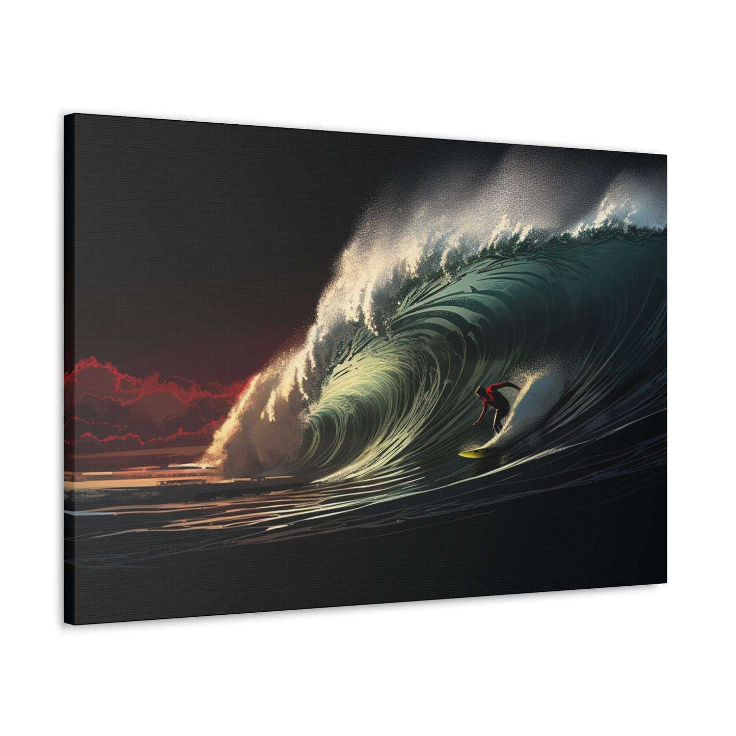 Last Pacific Tide Canvas Gallery Wraps