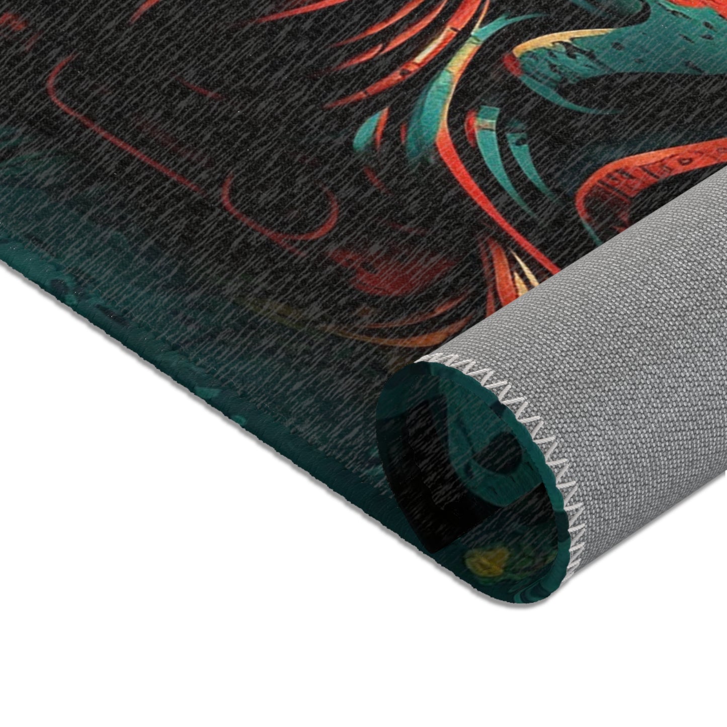 Angry Tiki Area Rugs