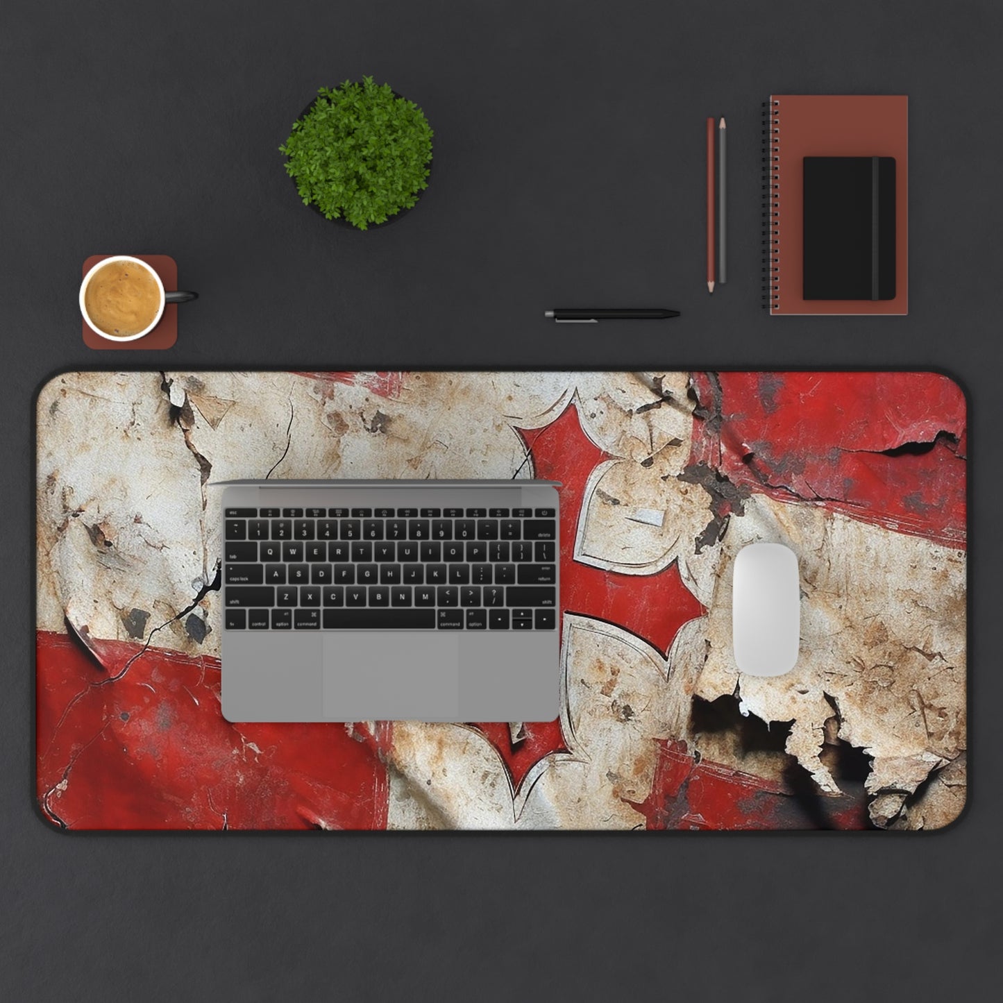 Templar Flag Desk Mat