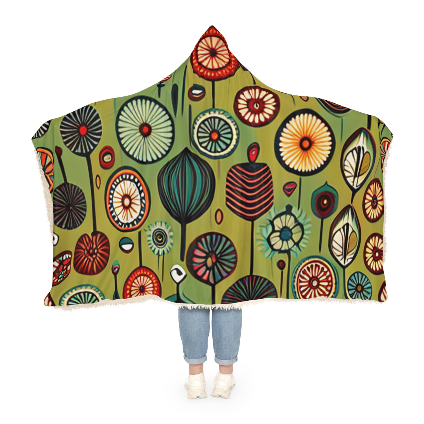 Spring Blooms Snuggle Blanket