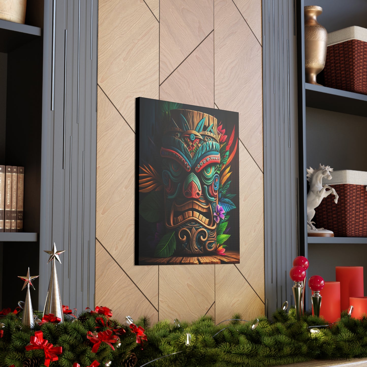 Tiki Idol Canvas Gallery Wraps