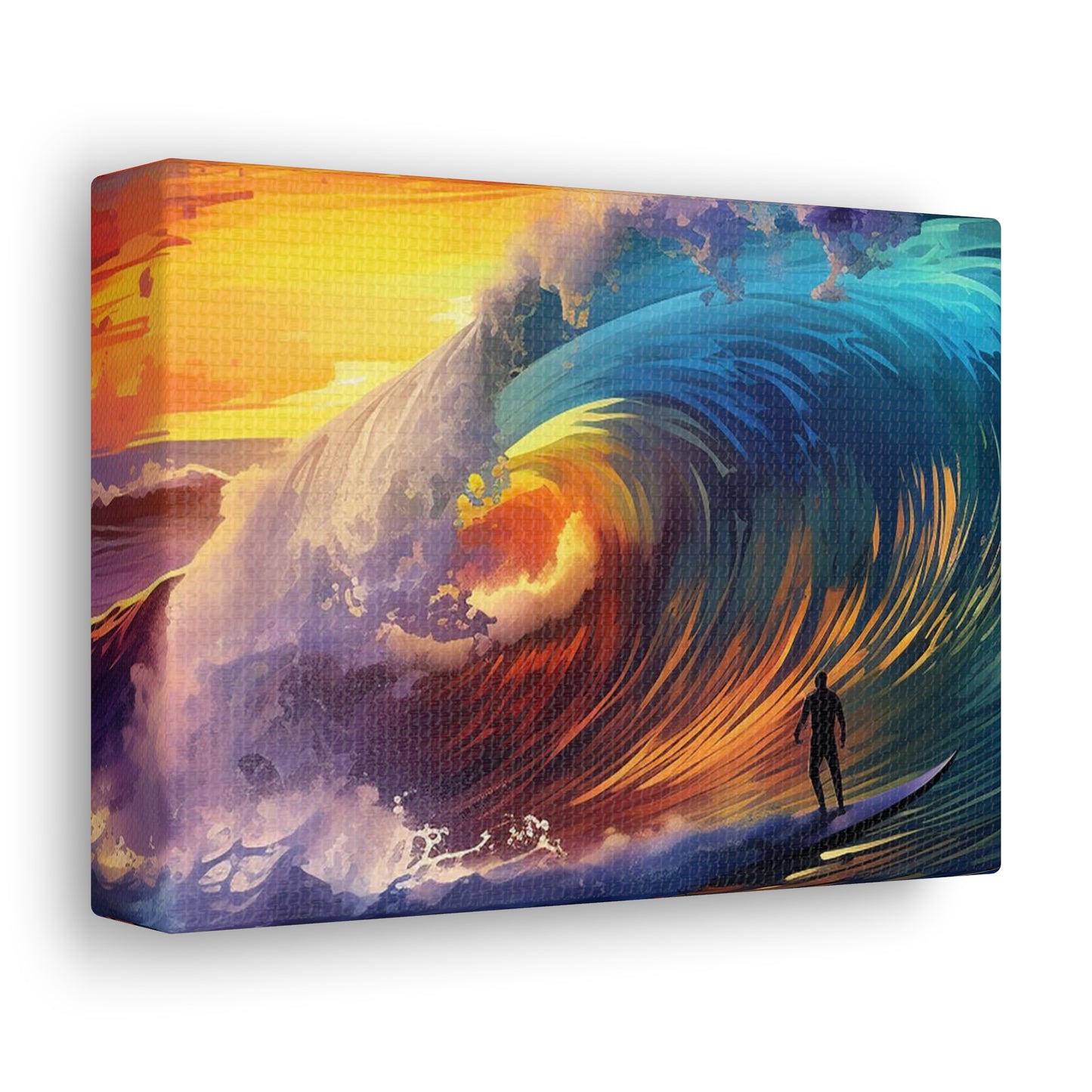 Polynesian Wave Canvas Gallery Wraps