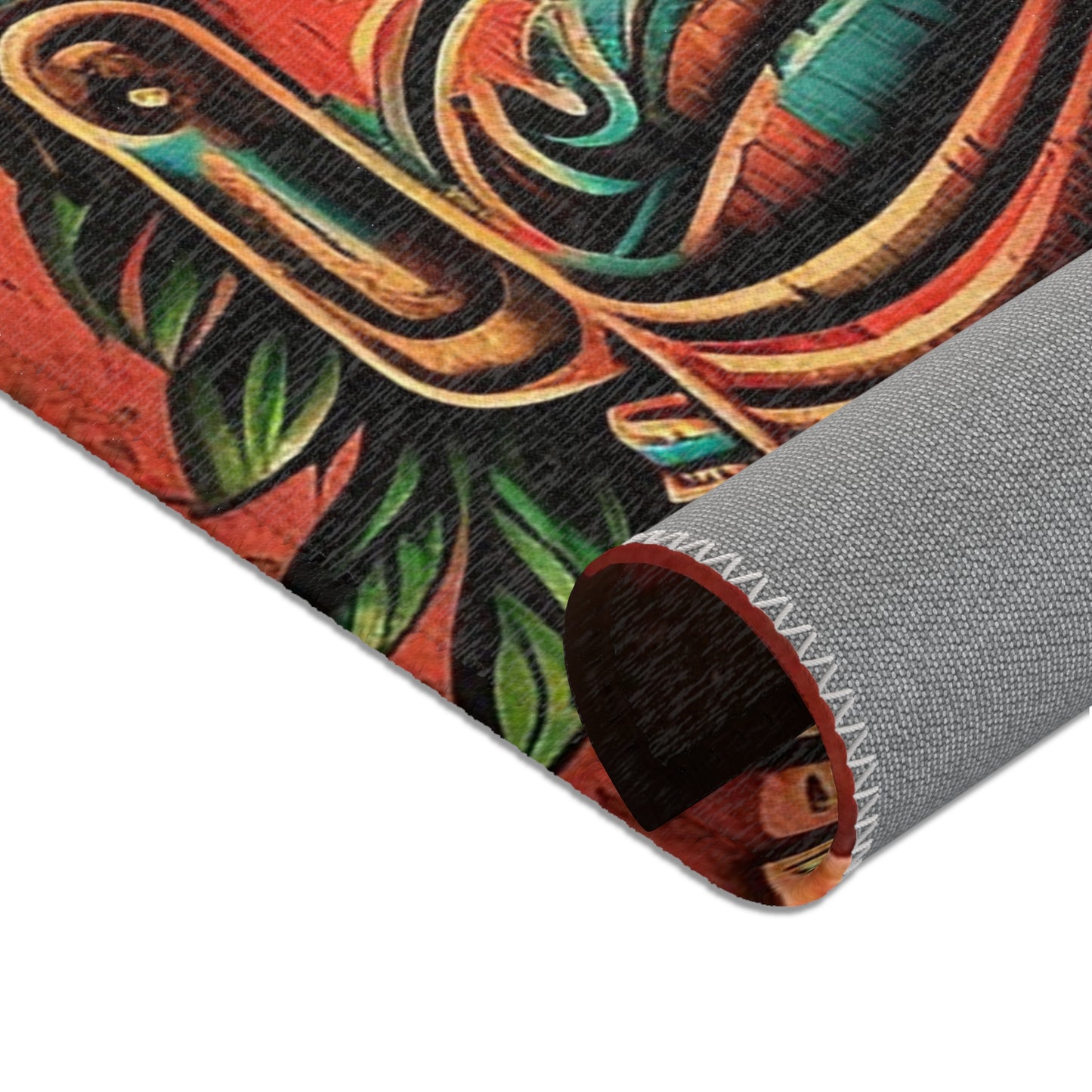 Angry Tiki Area Rugs