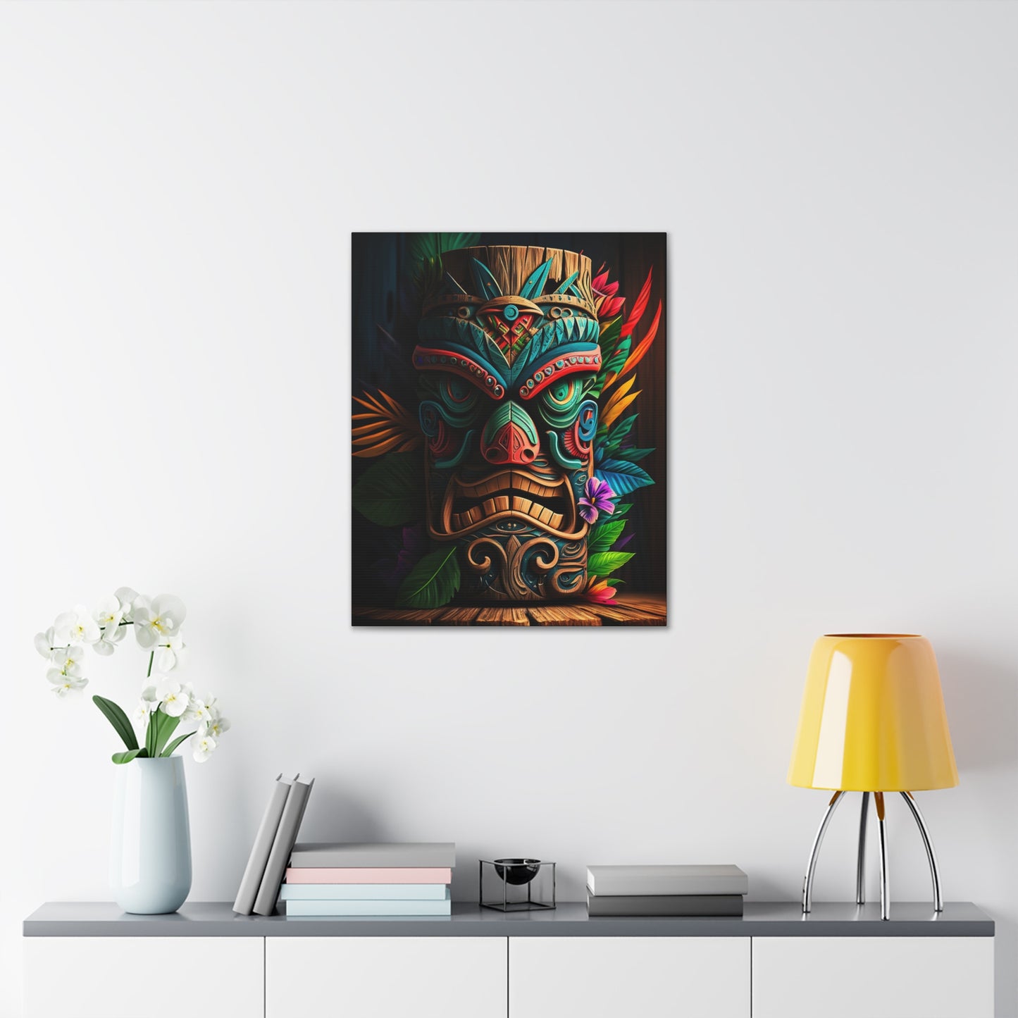 Tiki Idol Canvas Gallery Wraps